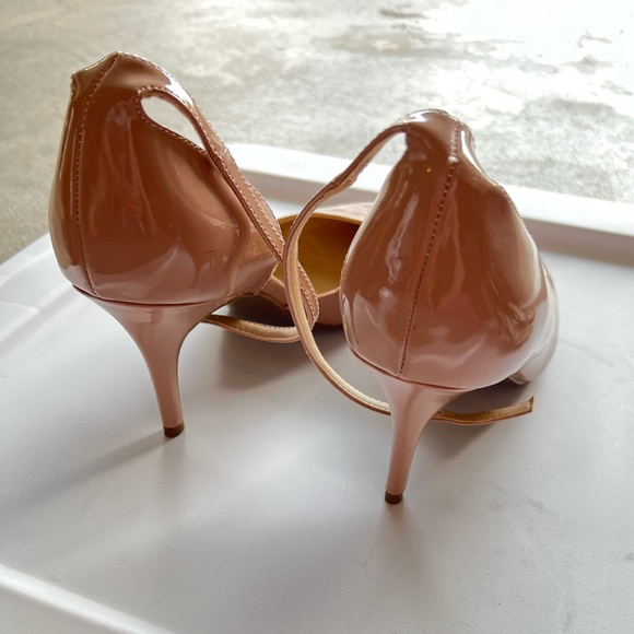 Nude kitten heel pumps - Picture 2 of 3